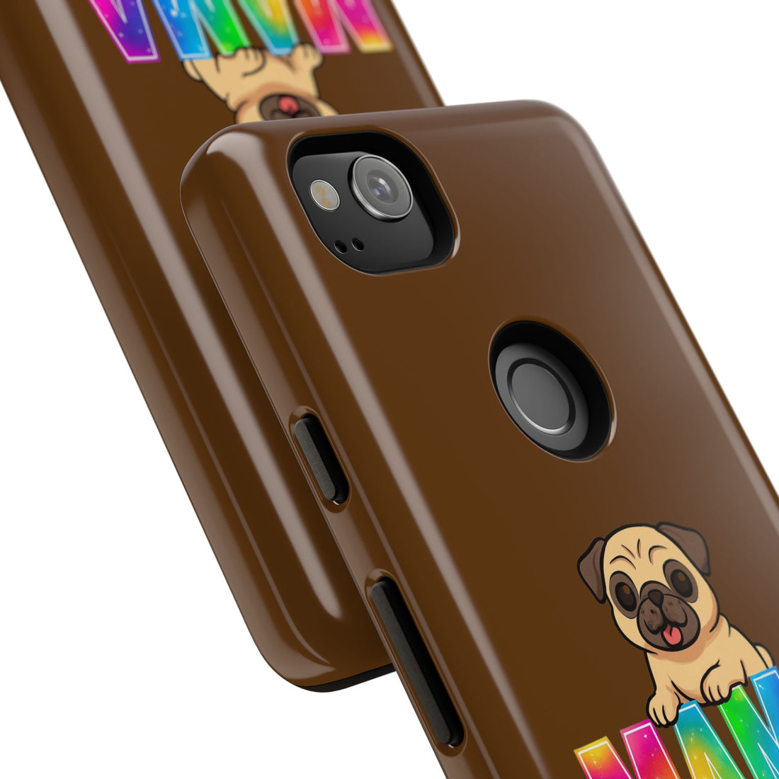 Colorful Pug Mama Phone Case