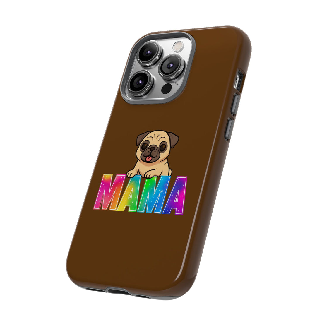 Colorful Pug Mama Phone Case