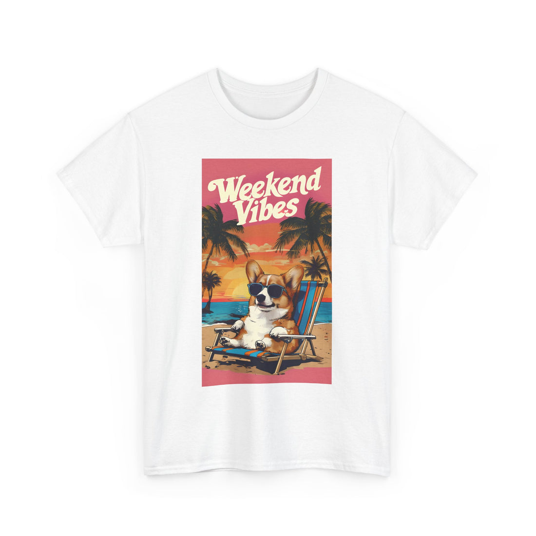 Weekend Vibes Unisex Heavy Cotton Tee