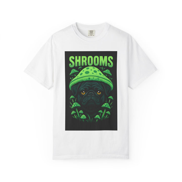 Shroom Pug T-Shirt | Fun Unisex Tee for Dog Lovers | Perfect for Festivals, Parties, or Everyday Wear | Unique Gift Idea
