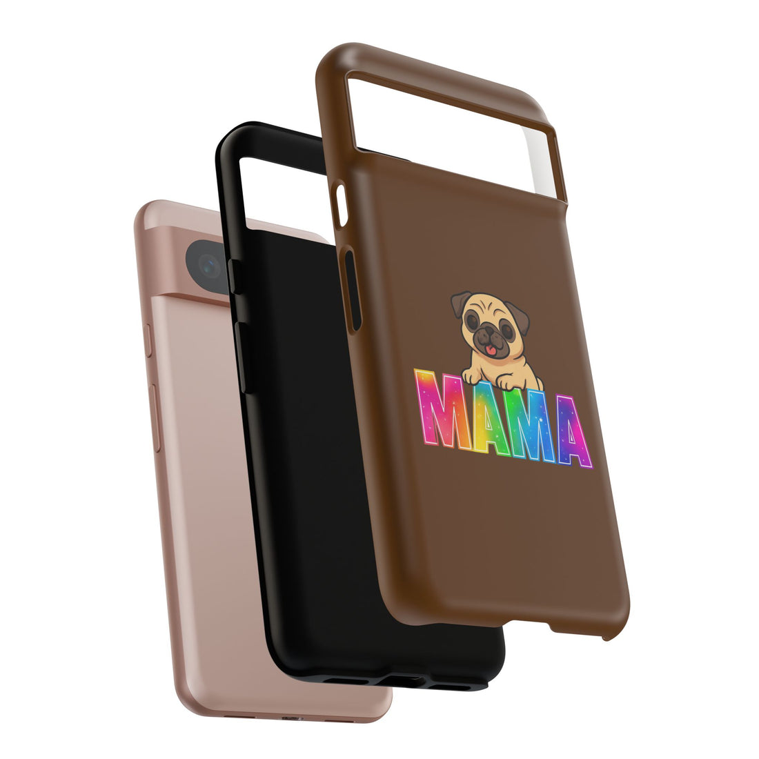 Colorful Pug Mama Phone Case