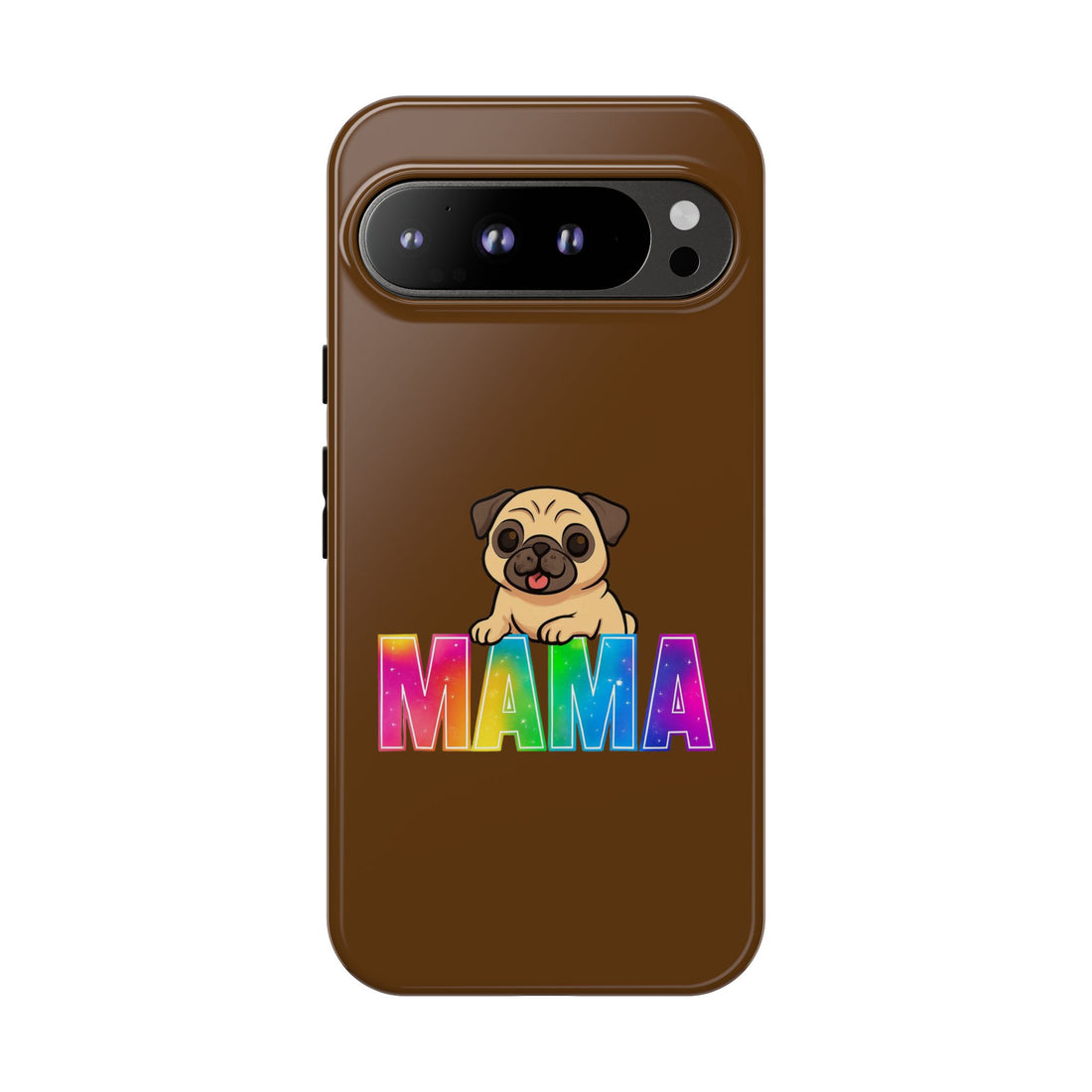 Colorful Pug Mama Phone Case