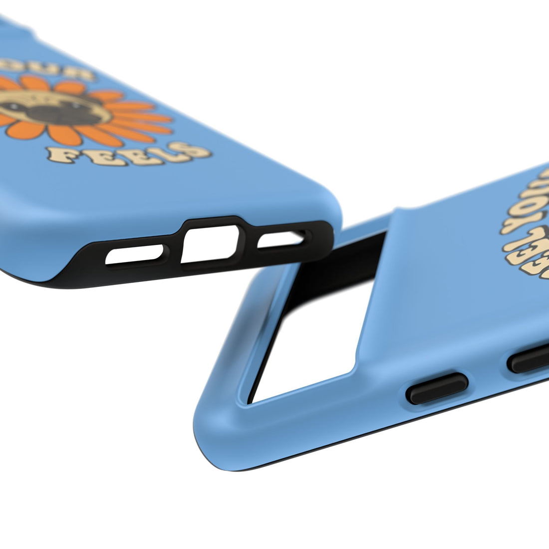 Feel Your Feels Cute Pug Phone Case