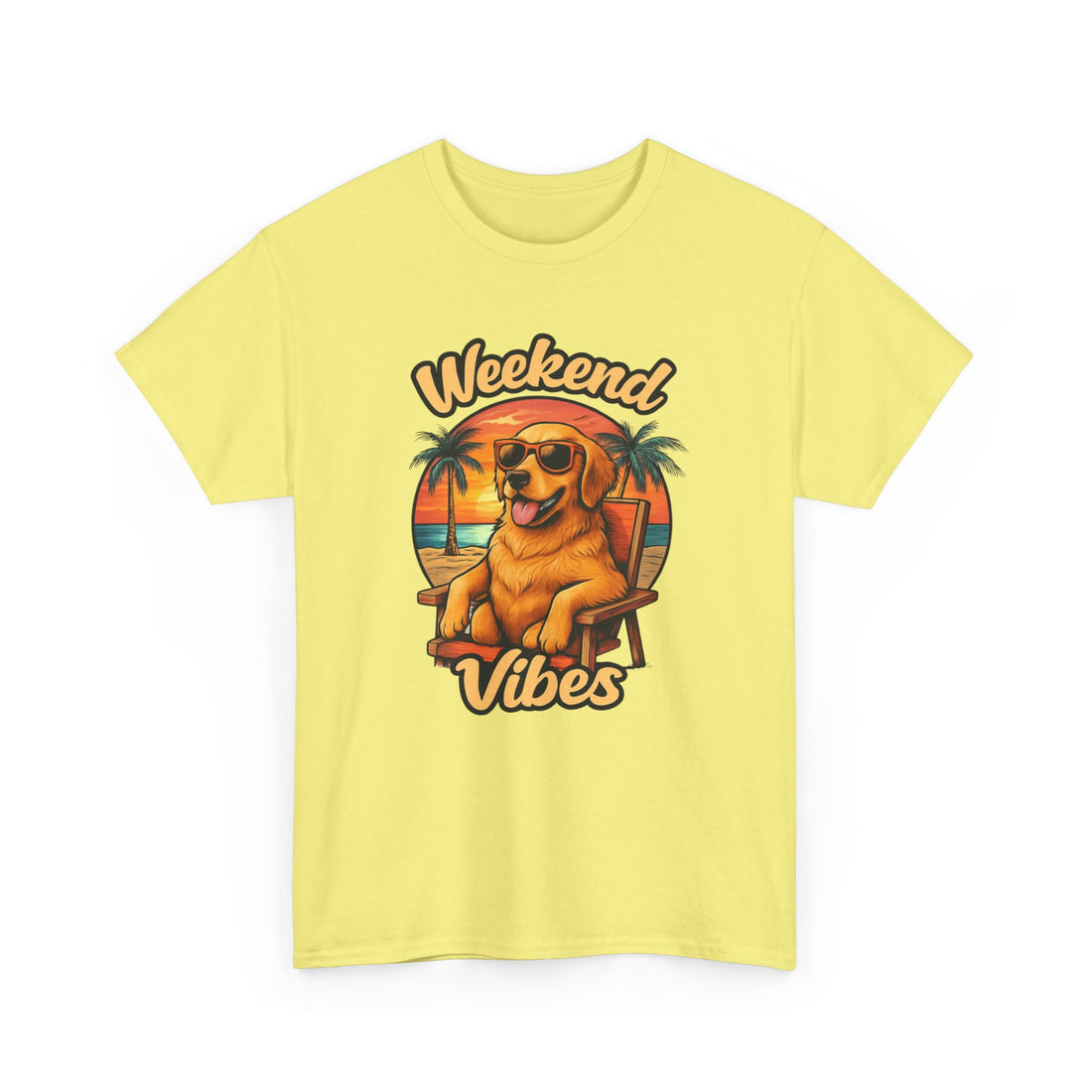Weekend Vibes Unisex Heavy Cotton Tee