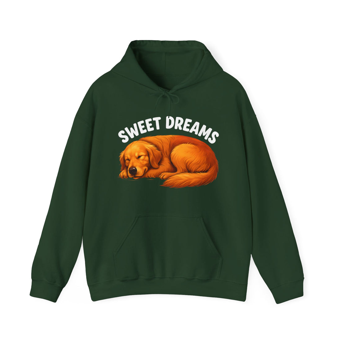 Sweet Dreams Dog Hoodie, Cozy Pet Lover Sweatshirt, Gift for Dog Owners, Cute Animal Apparel, Unisex Casual Wear