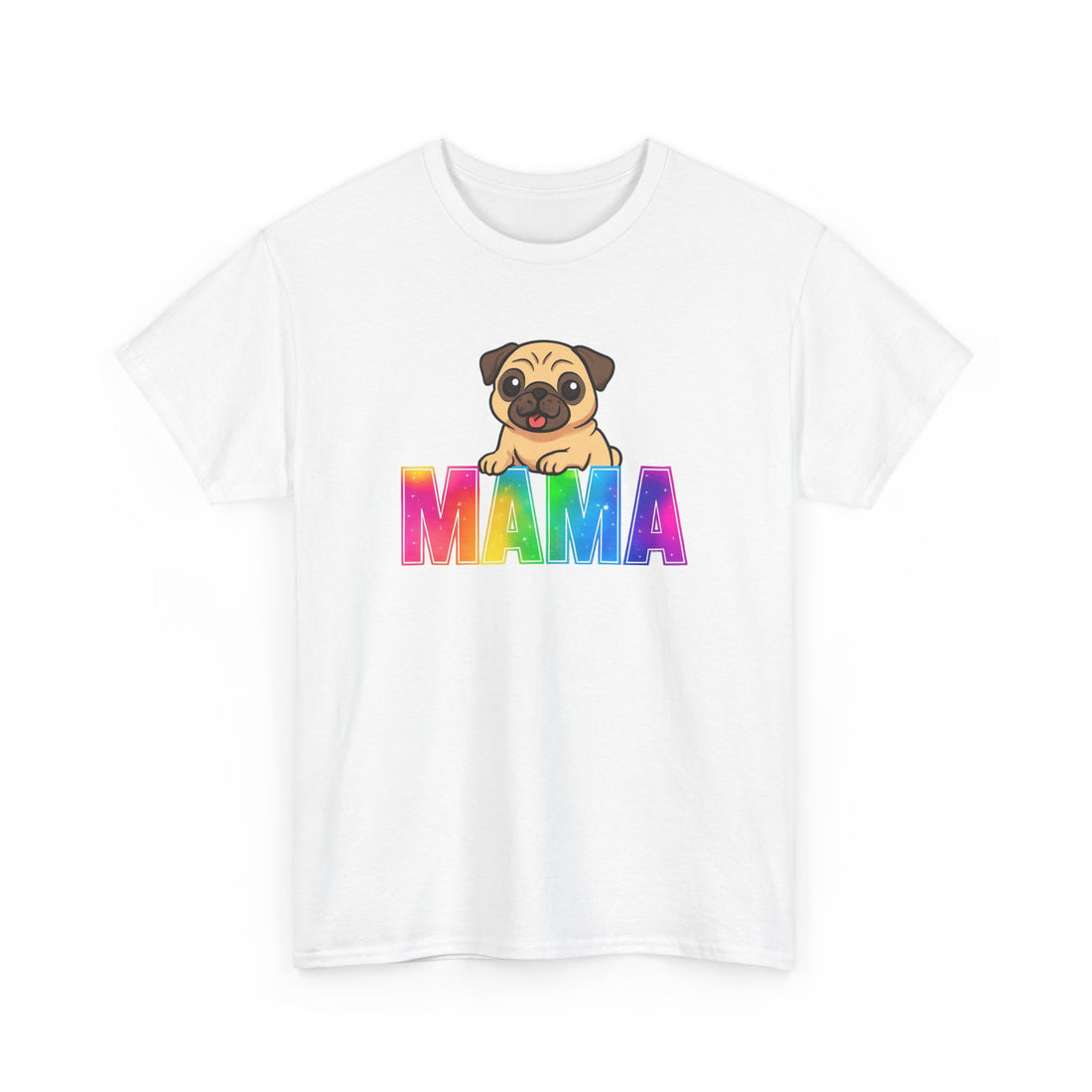 Pug Mama Unisex Heavy Cotton Tee