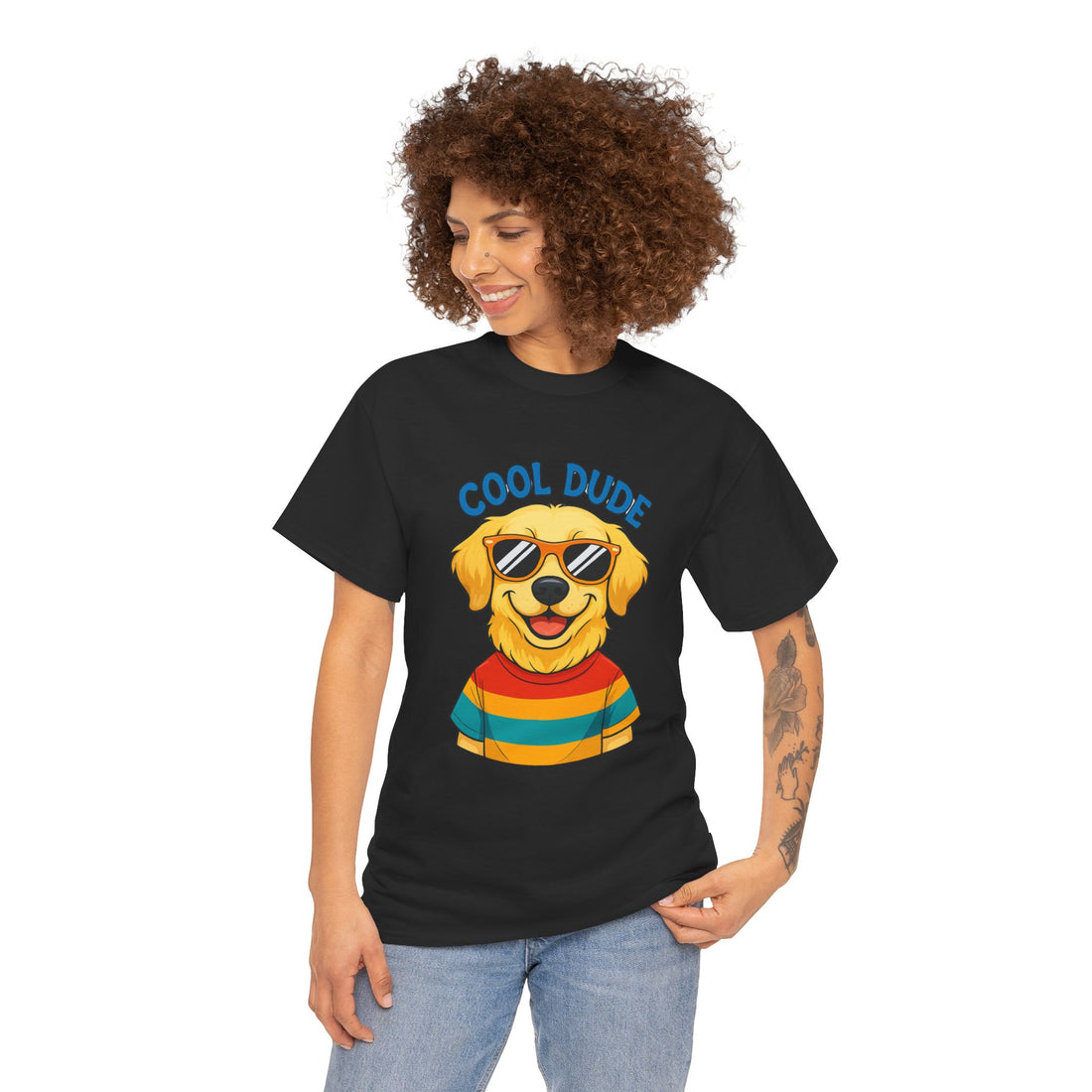 Cool Dude Dog T-Shirt