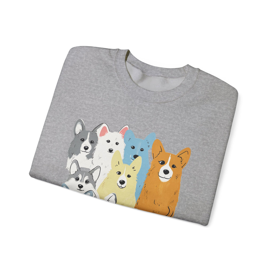 Corgi Parade Crewneck Sweatshirt