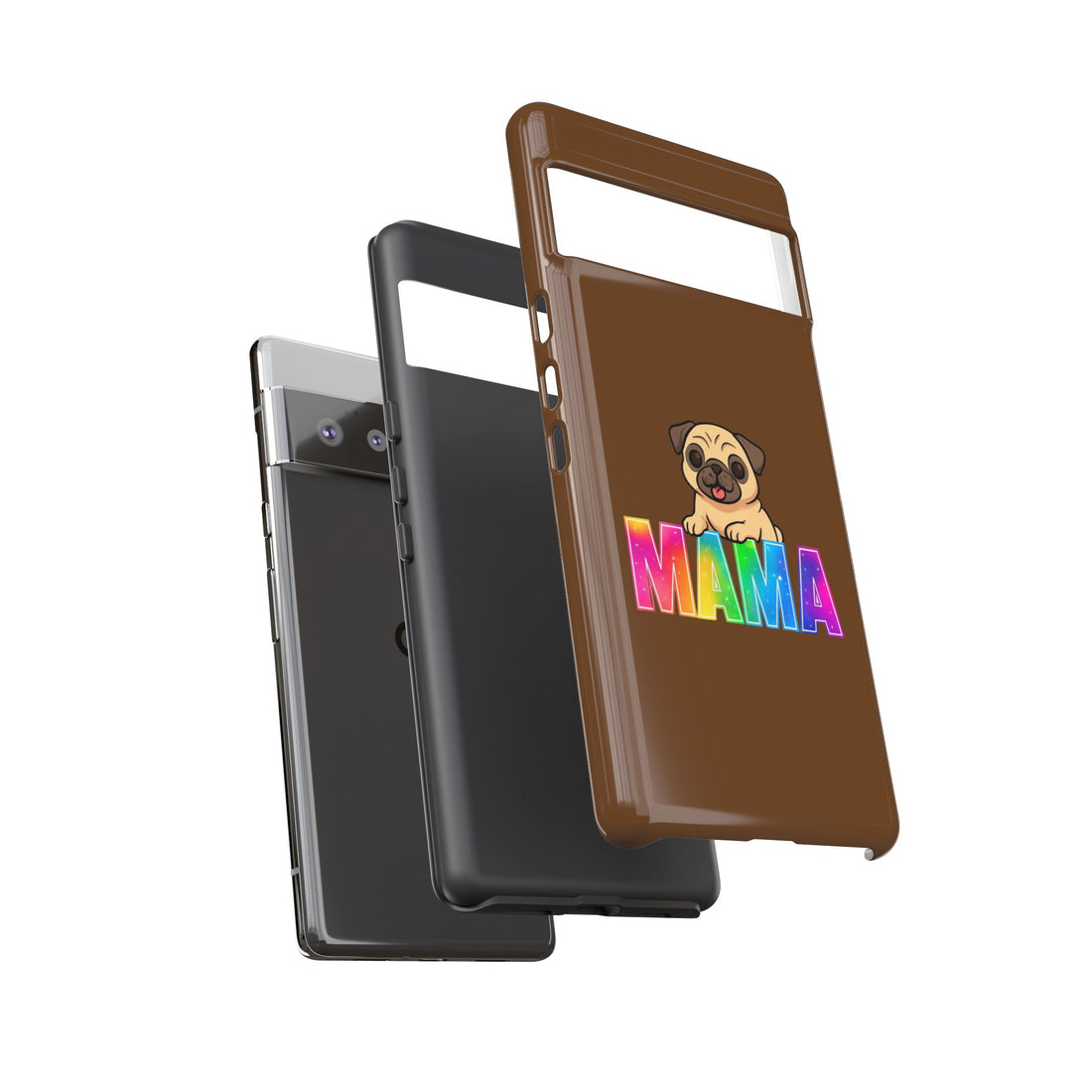 Colorful Pug Mama Phone Case