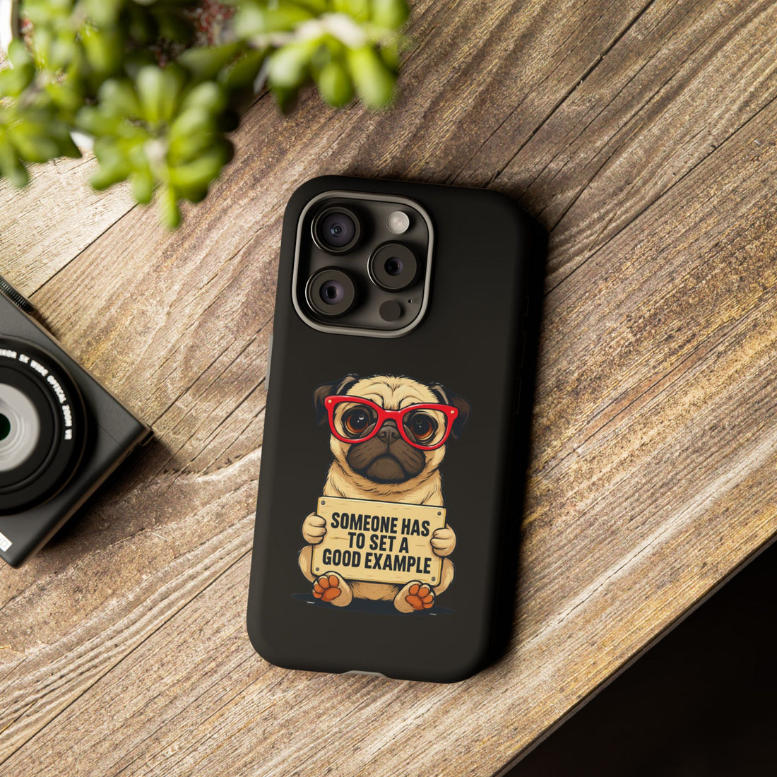 Pug Phone Case, Cute Pet Gift