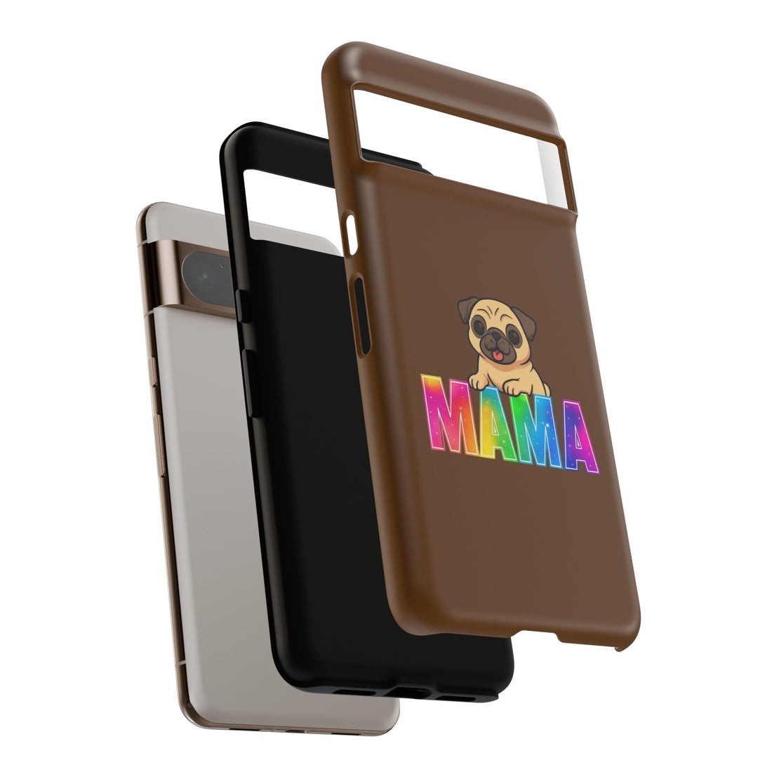 Colorful Pug Mama Phone Case