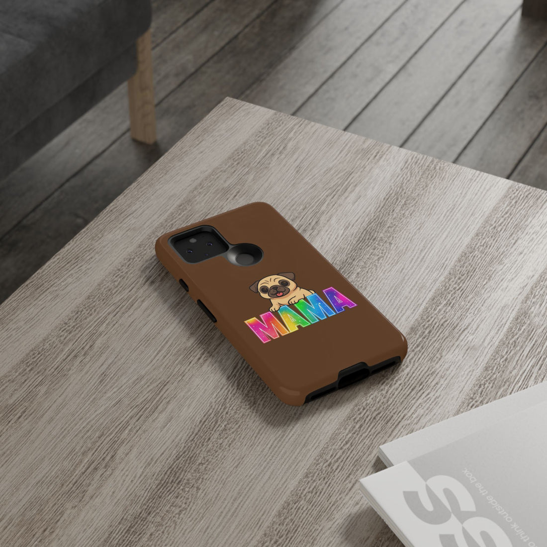 Colorful Pug Mama Phone Case