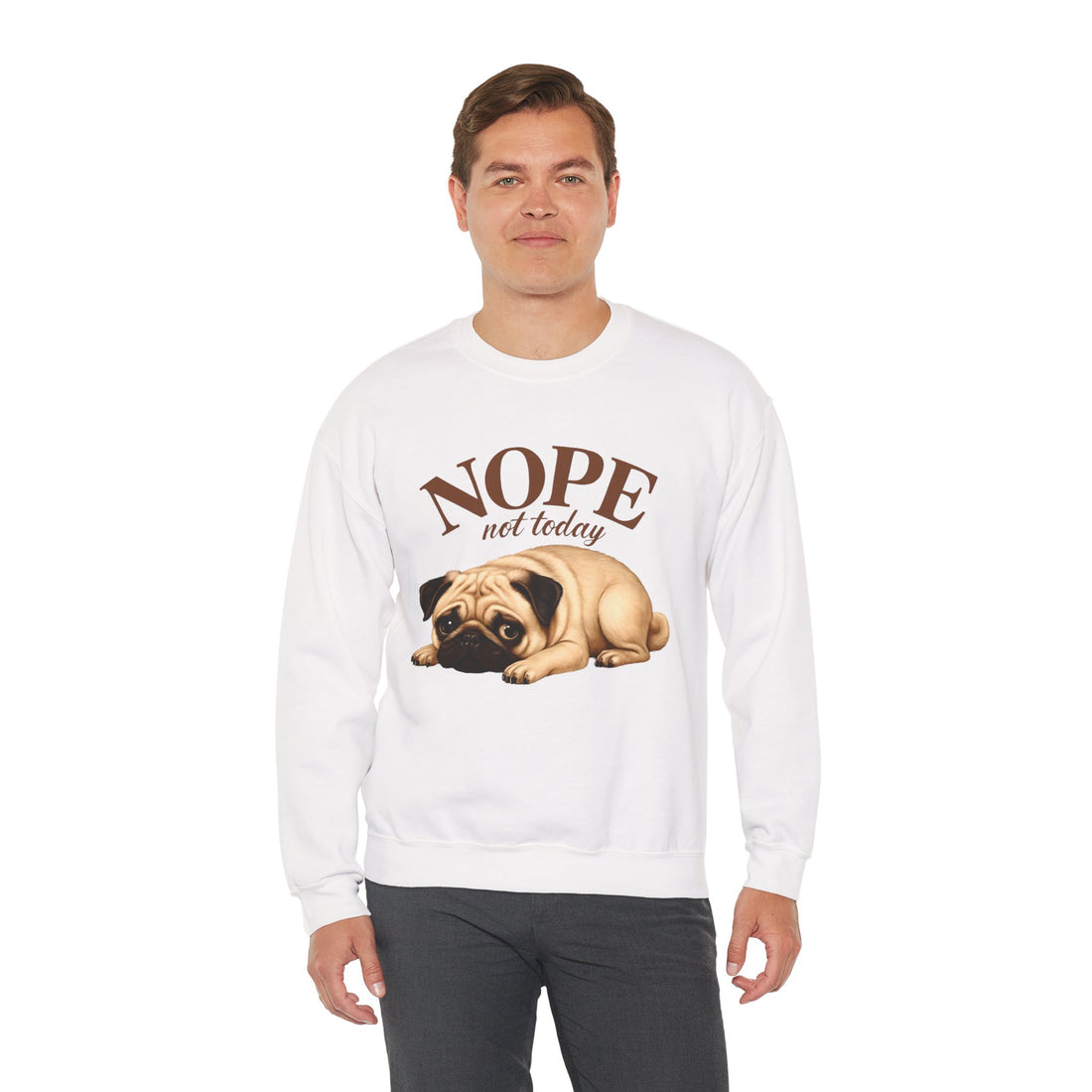 Pug-Inspired Unisex Sweatshirt