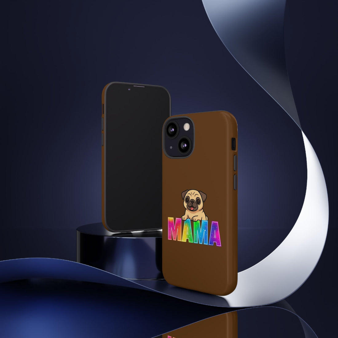 Colorful Pug Mama Phone Case