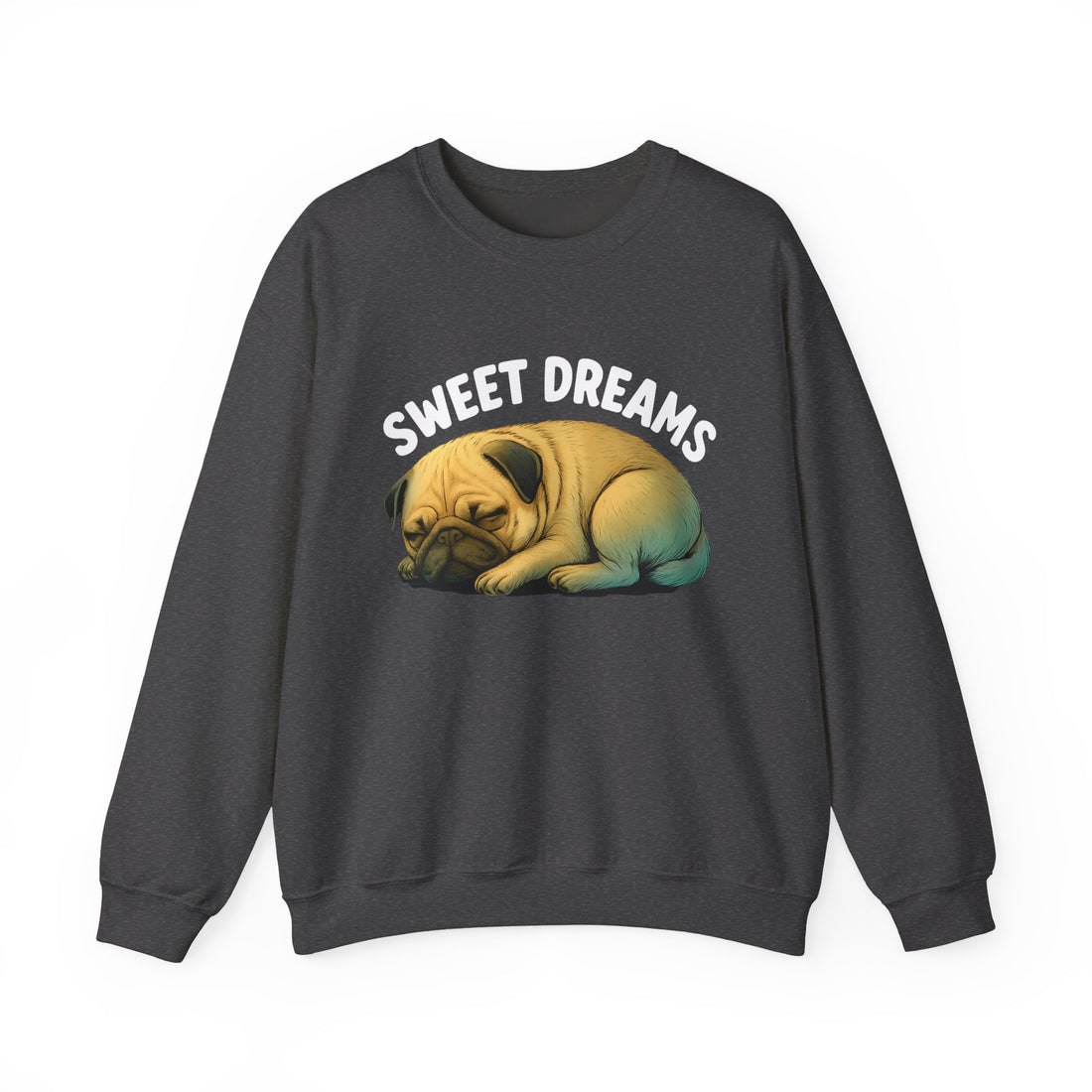 Cozy Pug Sweatshirt - Sweet Dreams