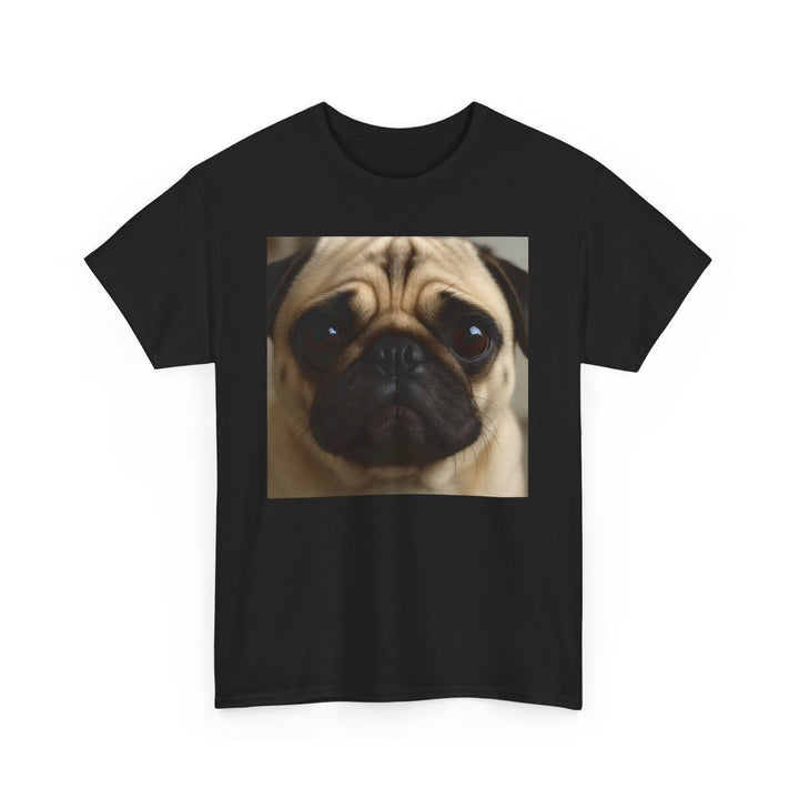 Adorable Pug Heavy Cotton Tee
