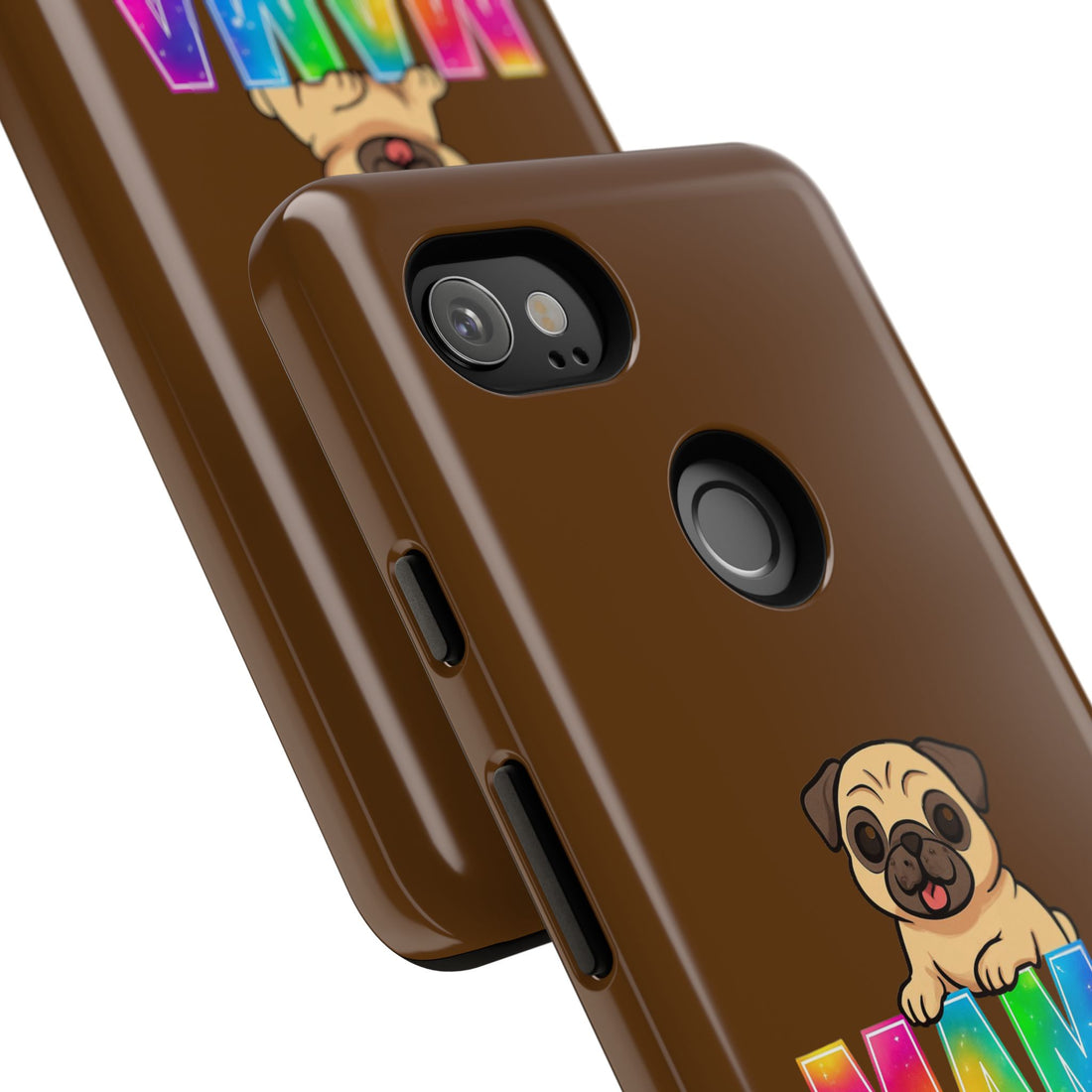 Colorful Pug Mama Phone Case