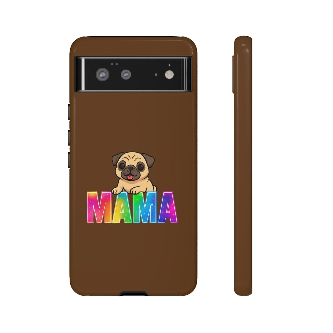 Colorful Pug Mama Phone Case