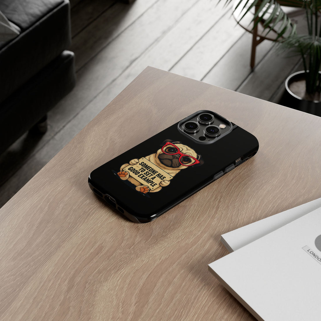 Pug Phone Case, Cute Pet Gift