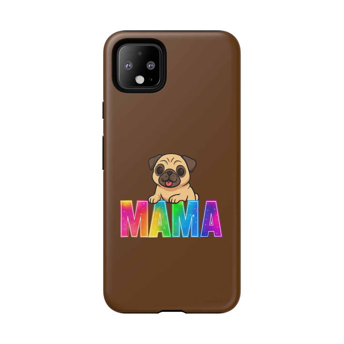 Colorful Pug Mama Phone Case