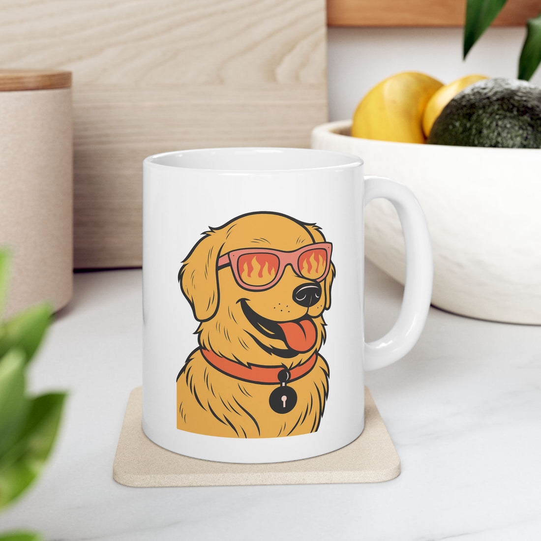 Golden Retriever Lover's Ceramic Mug