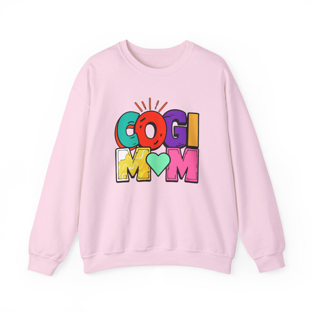 Colorful COGI MOM Crewneck Sweatshirt