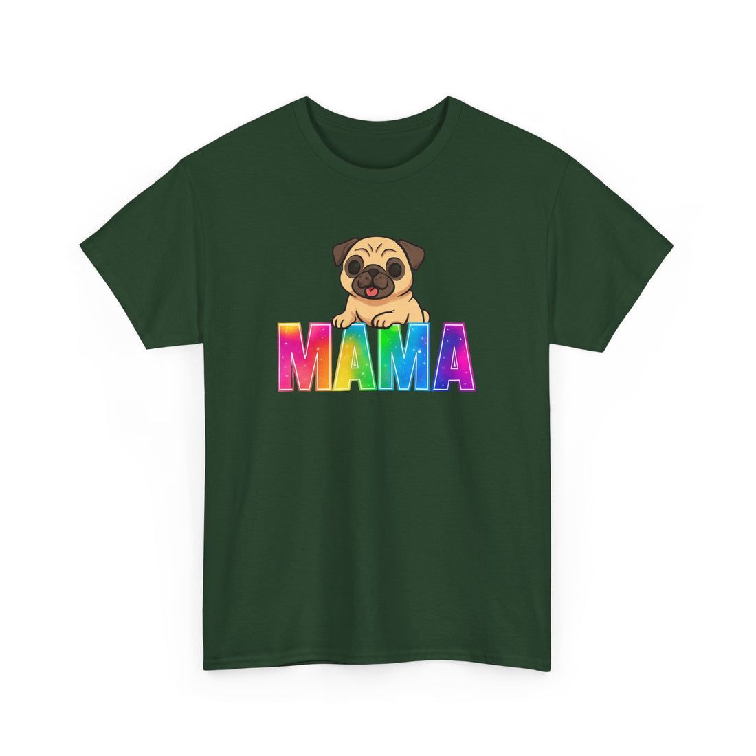Pug Mama Unisex Heavy Cotton Tee