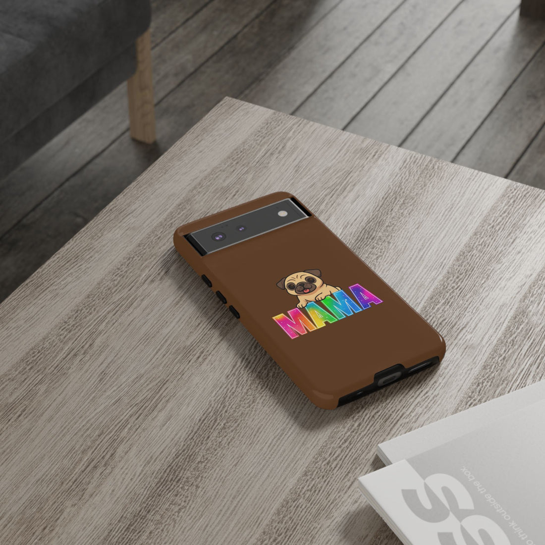 Colorful Pug Mama Phone Case