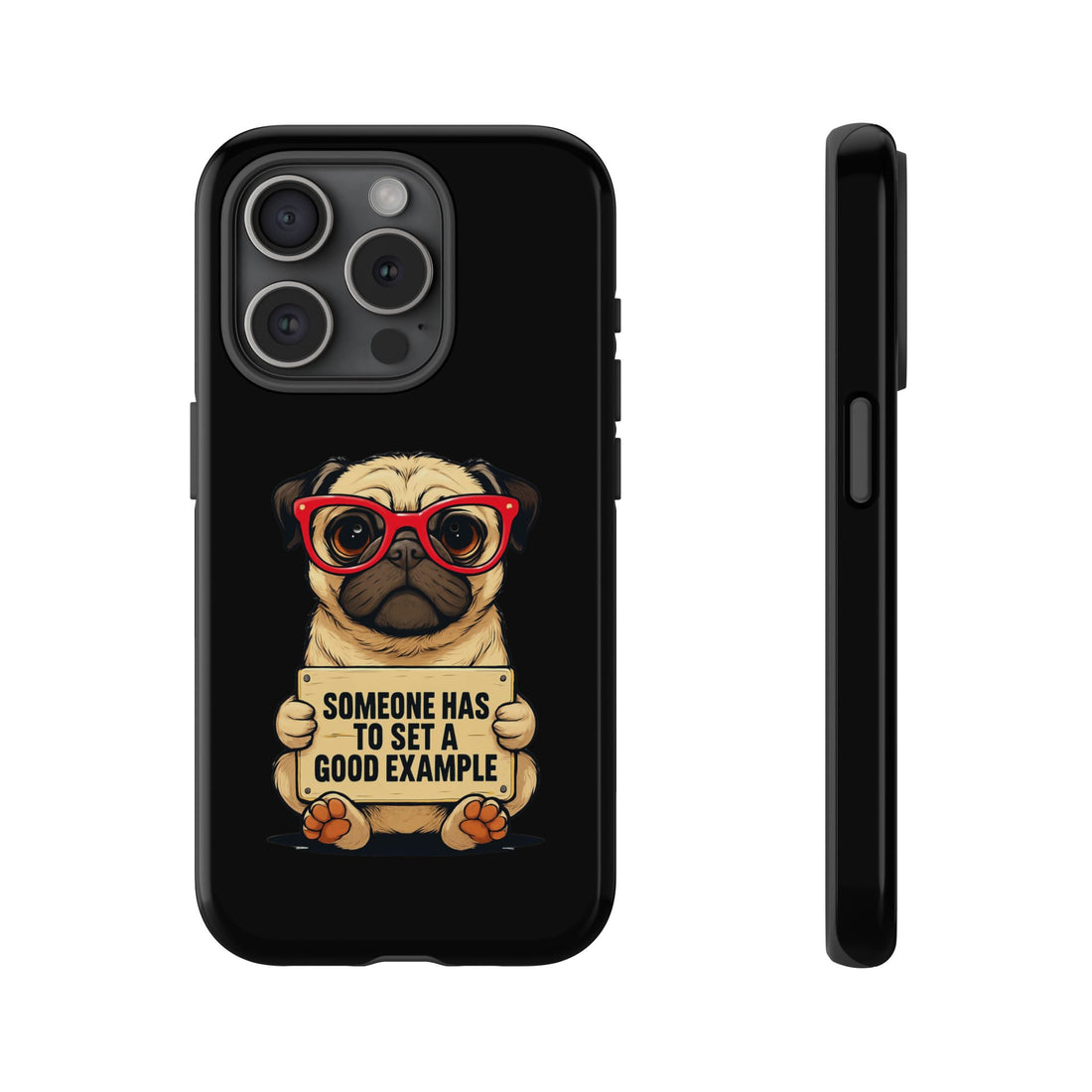 Pug Phone Case, Cute Pet Gift