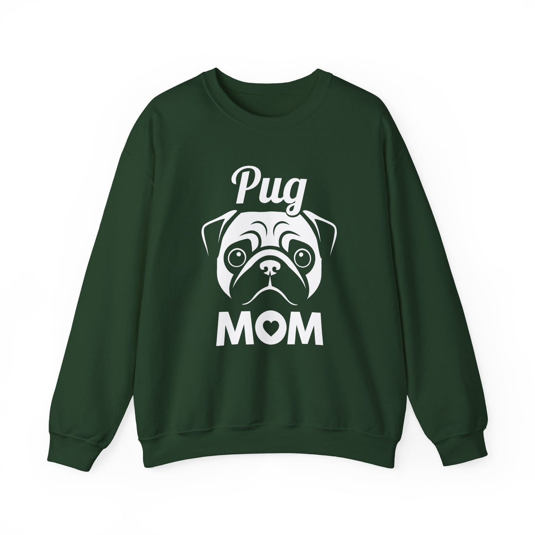 Pug Mom Unisex Crewneck Sweatshirt