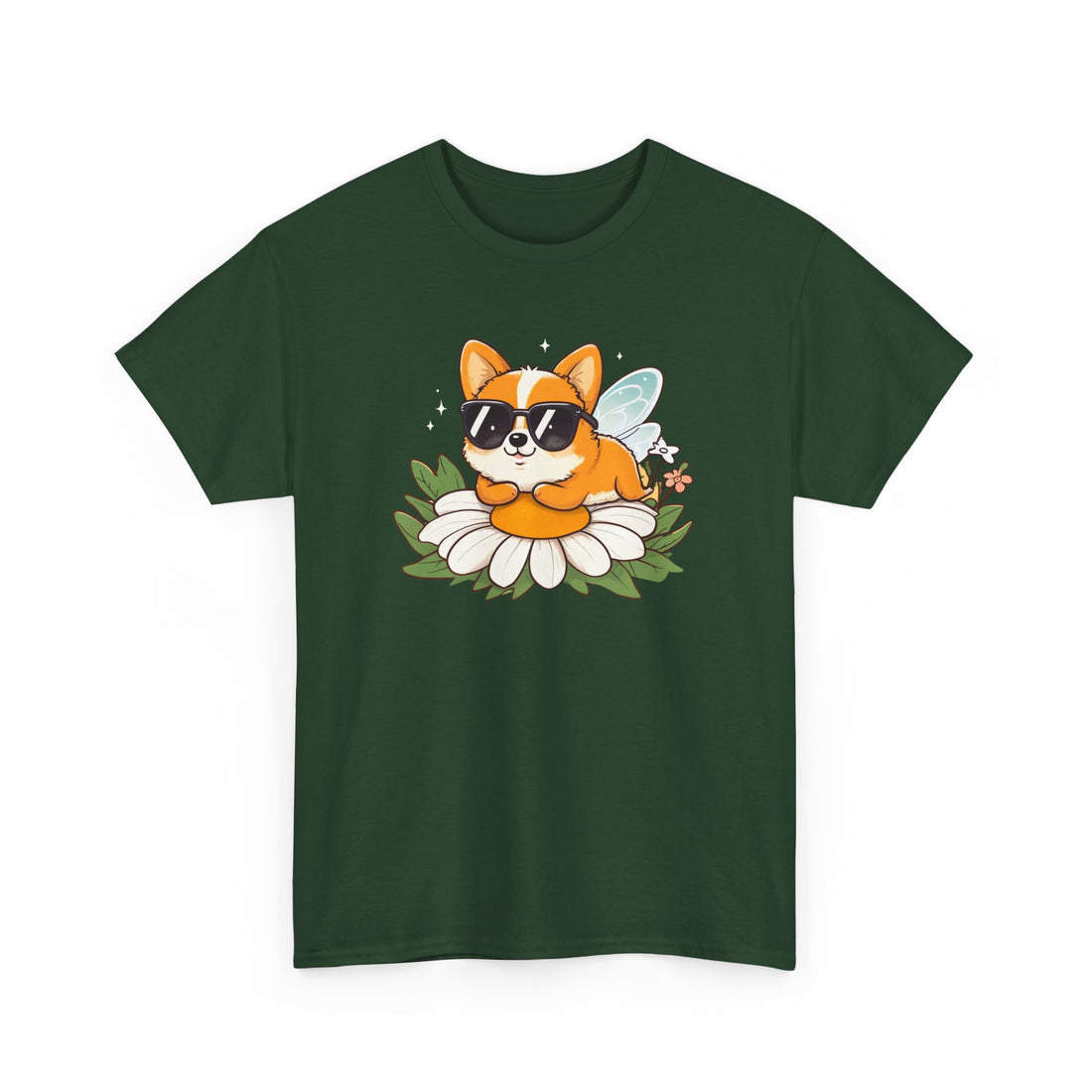 Cute Corgi Relaxing Tee