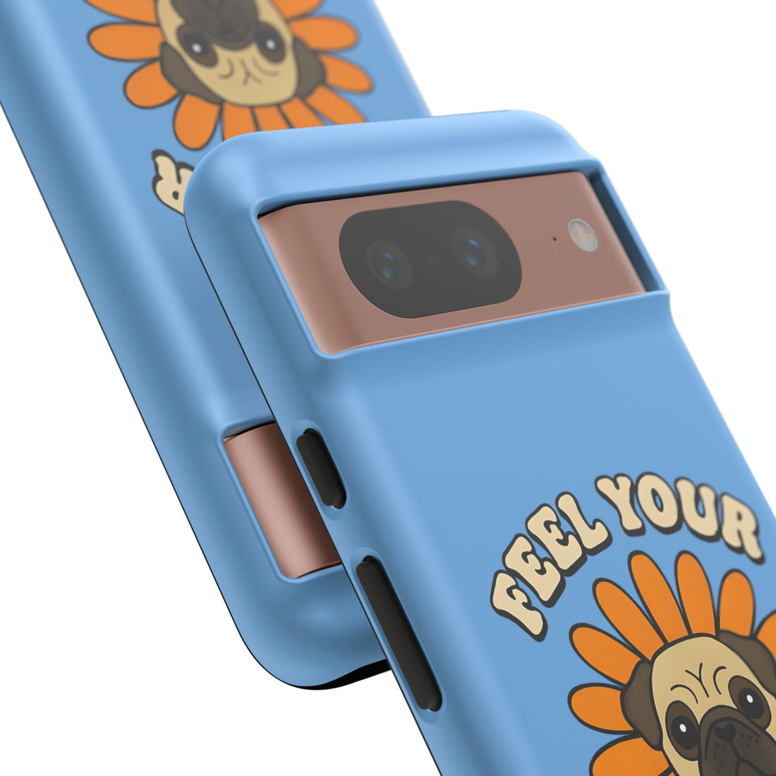 Feel Your Feels Cute Pug Phone Case