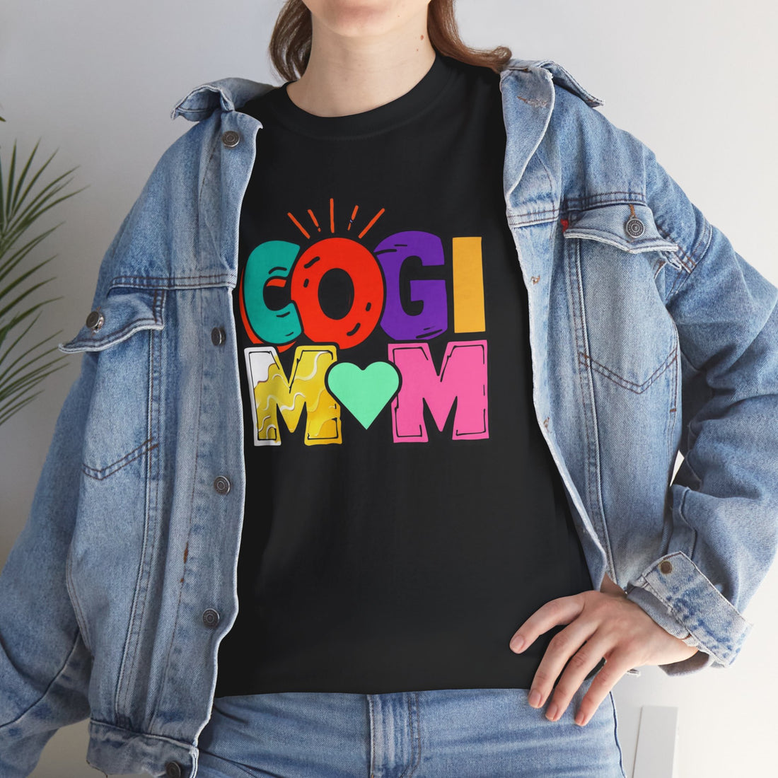 Colorful Cogi Mom Tee