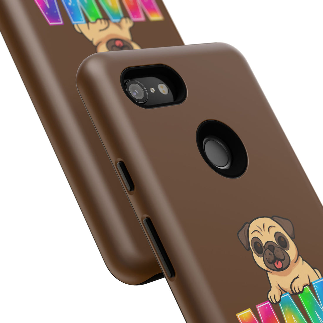 Colorful Pug Mama Phone Case