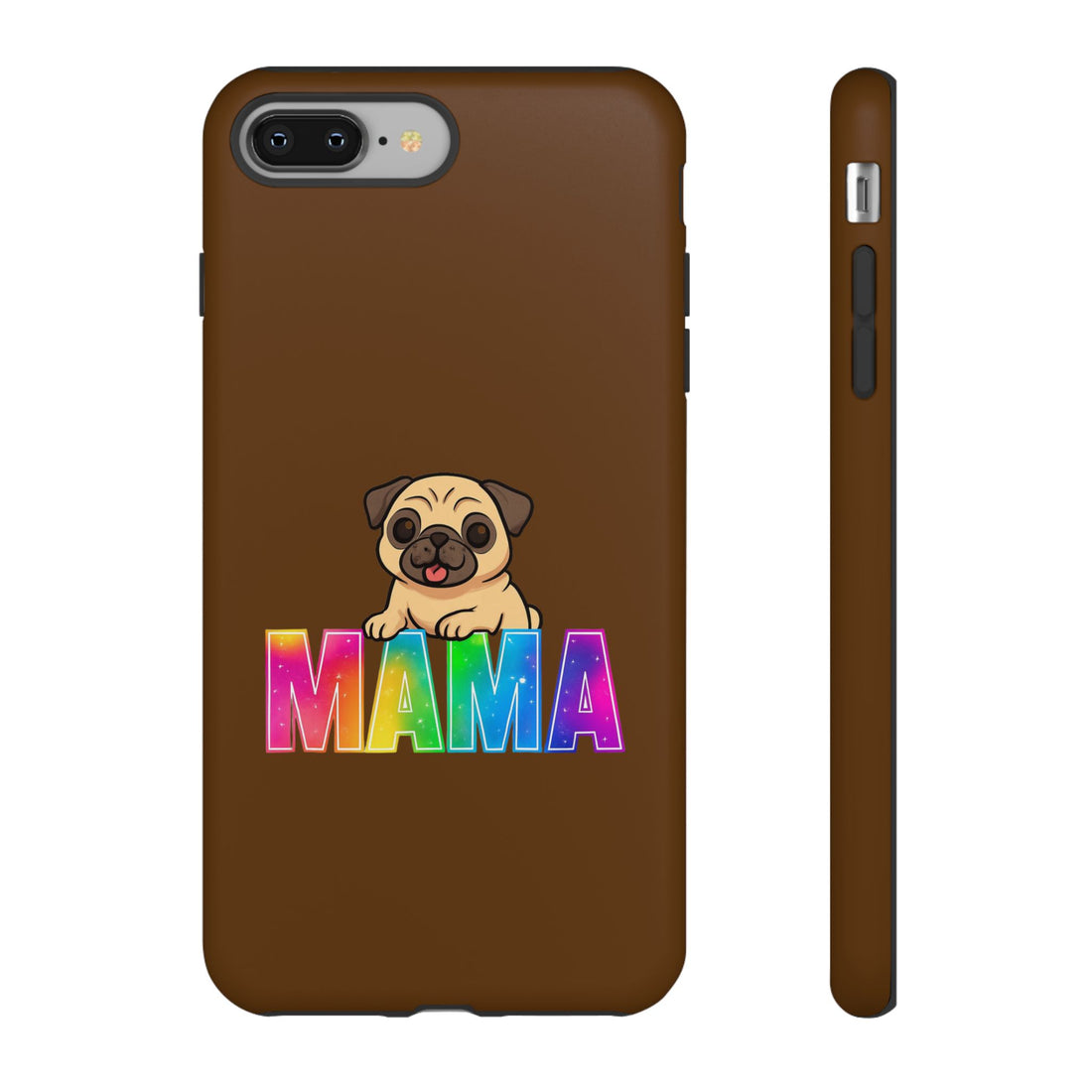 Colorful Pug Mama Phone Case
