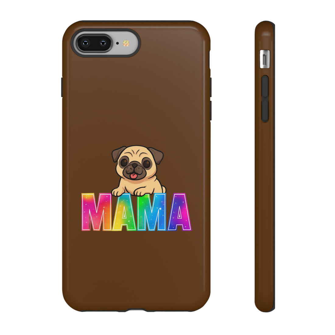 Colorful Pug Mama Phone Case