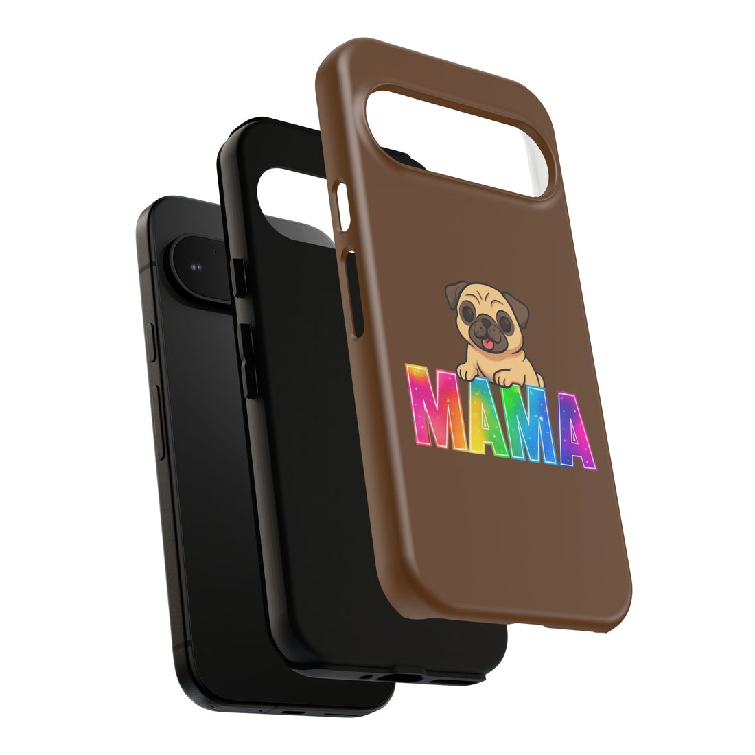 Colorful Pug Mama Phone Case