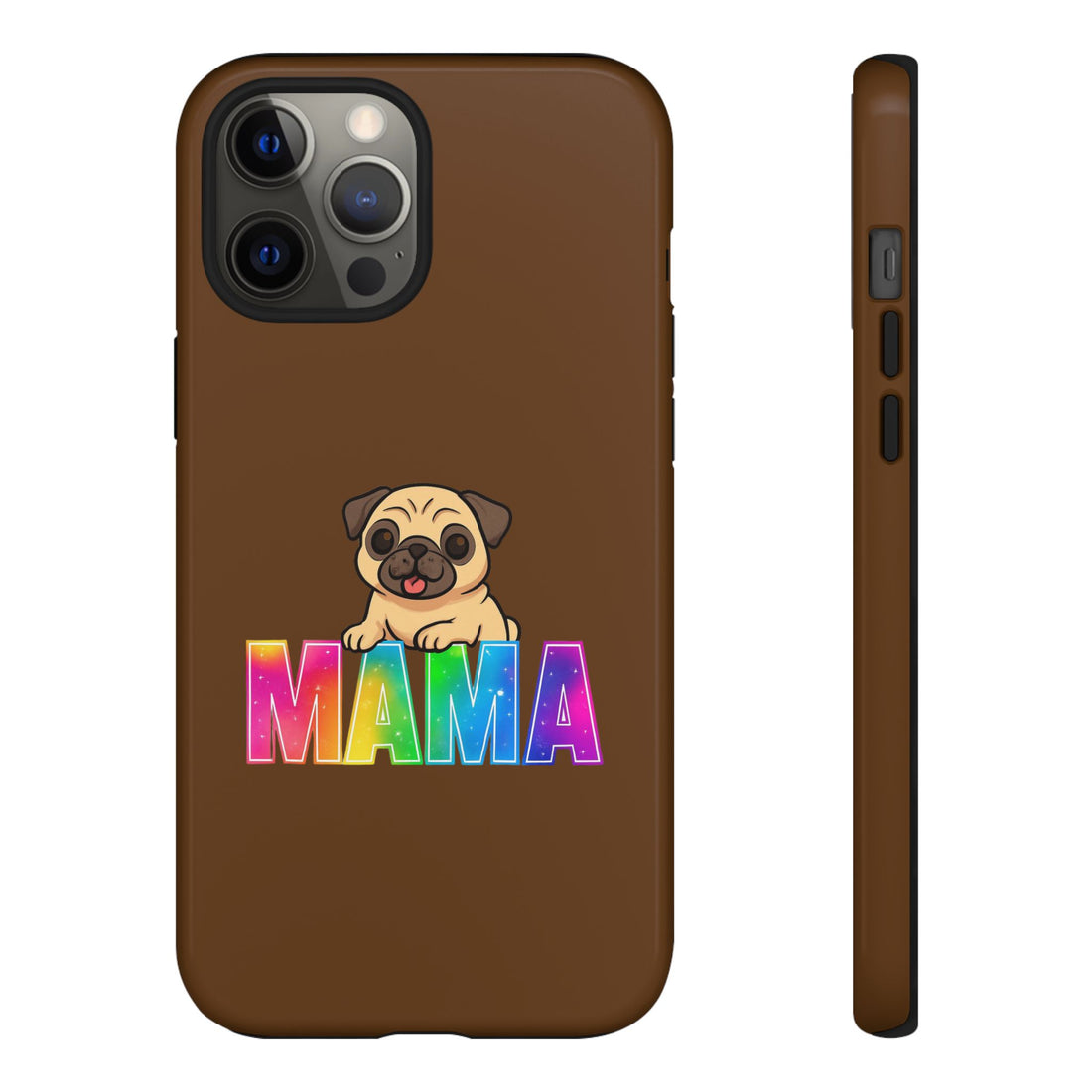 Colorful Pug Mama Phone Case