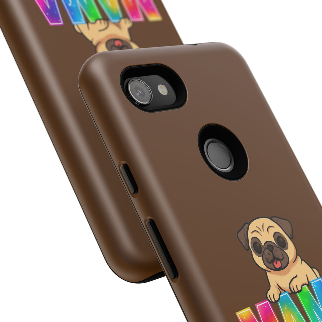 Colorful Pug Mama Phone Case