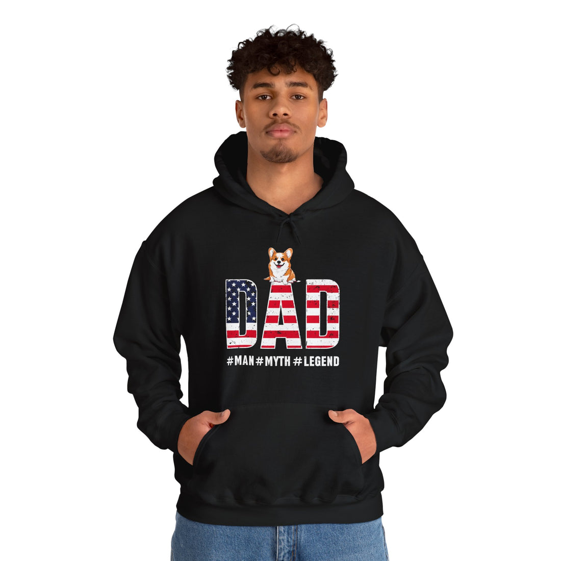 Patriotic Dog Lover Hoodie