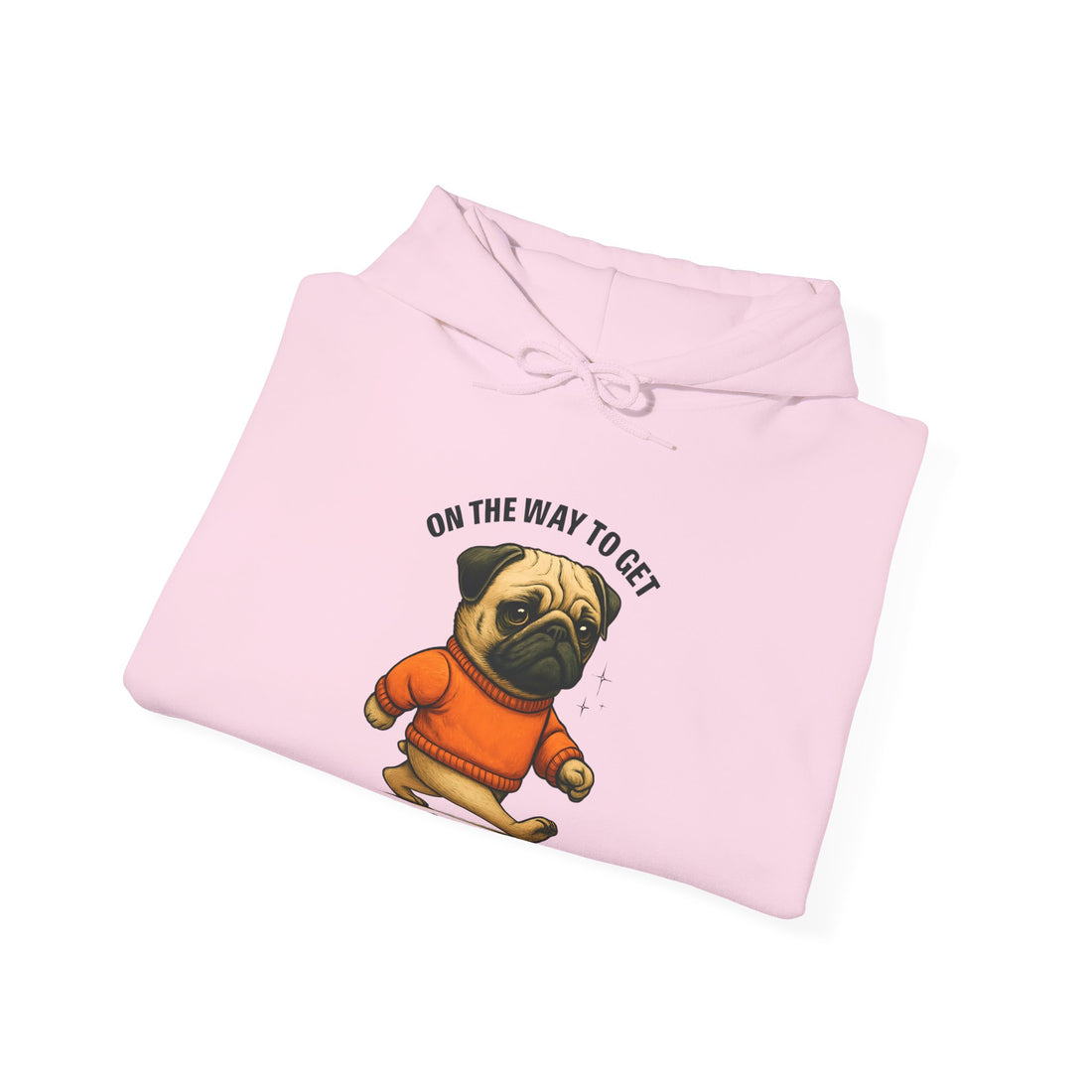 Pug Motivation Hoodie