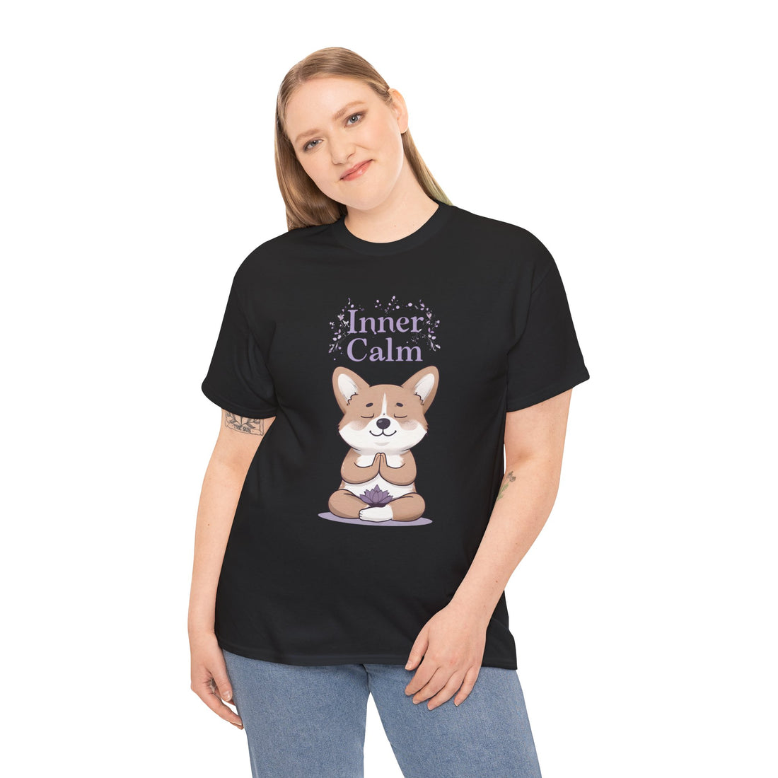 Corgi Inner Calm Unisex Tee