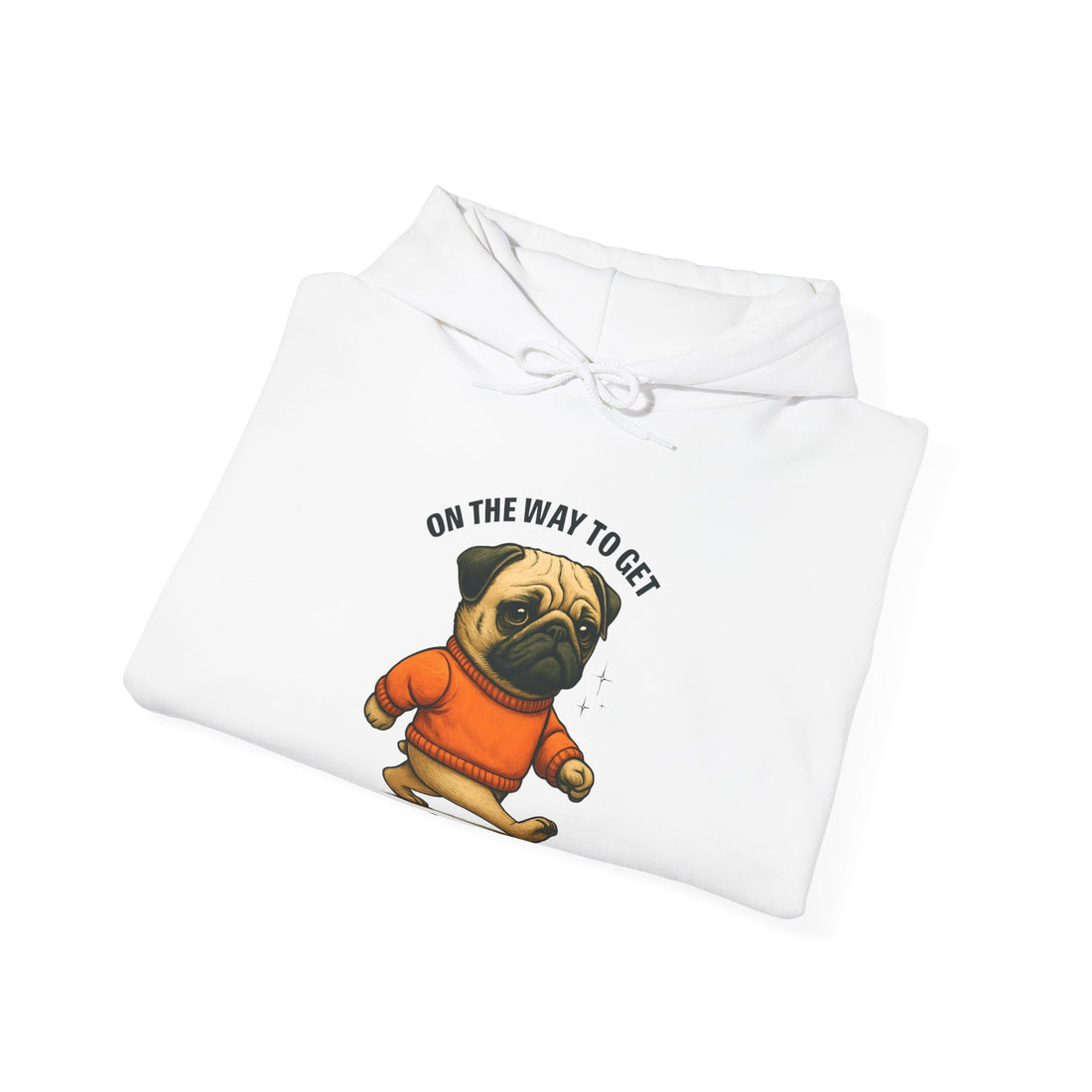 Pug Motivation Hoodie