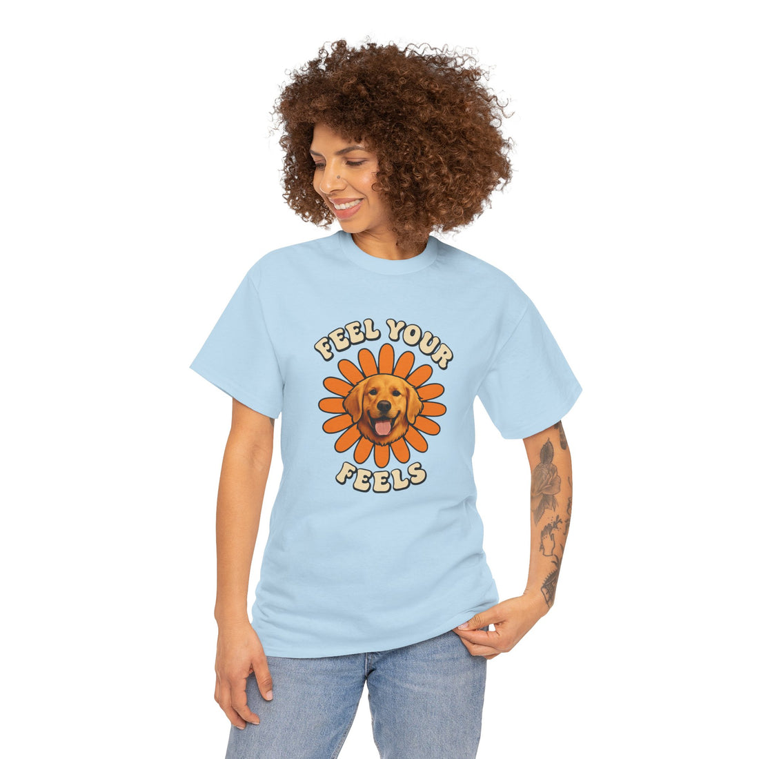 Feel Your Feels Unisex Heavy Cotton Tee