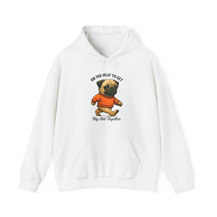 Pug Motivation Hoodie