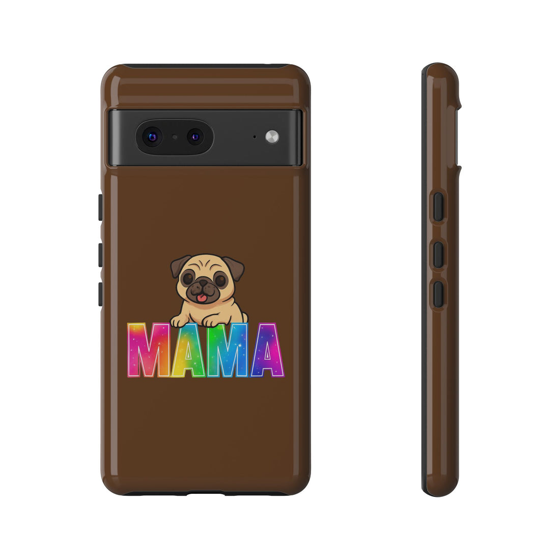 Colorful Pug Mama Phone Case