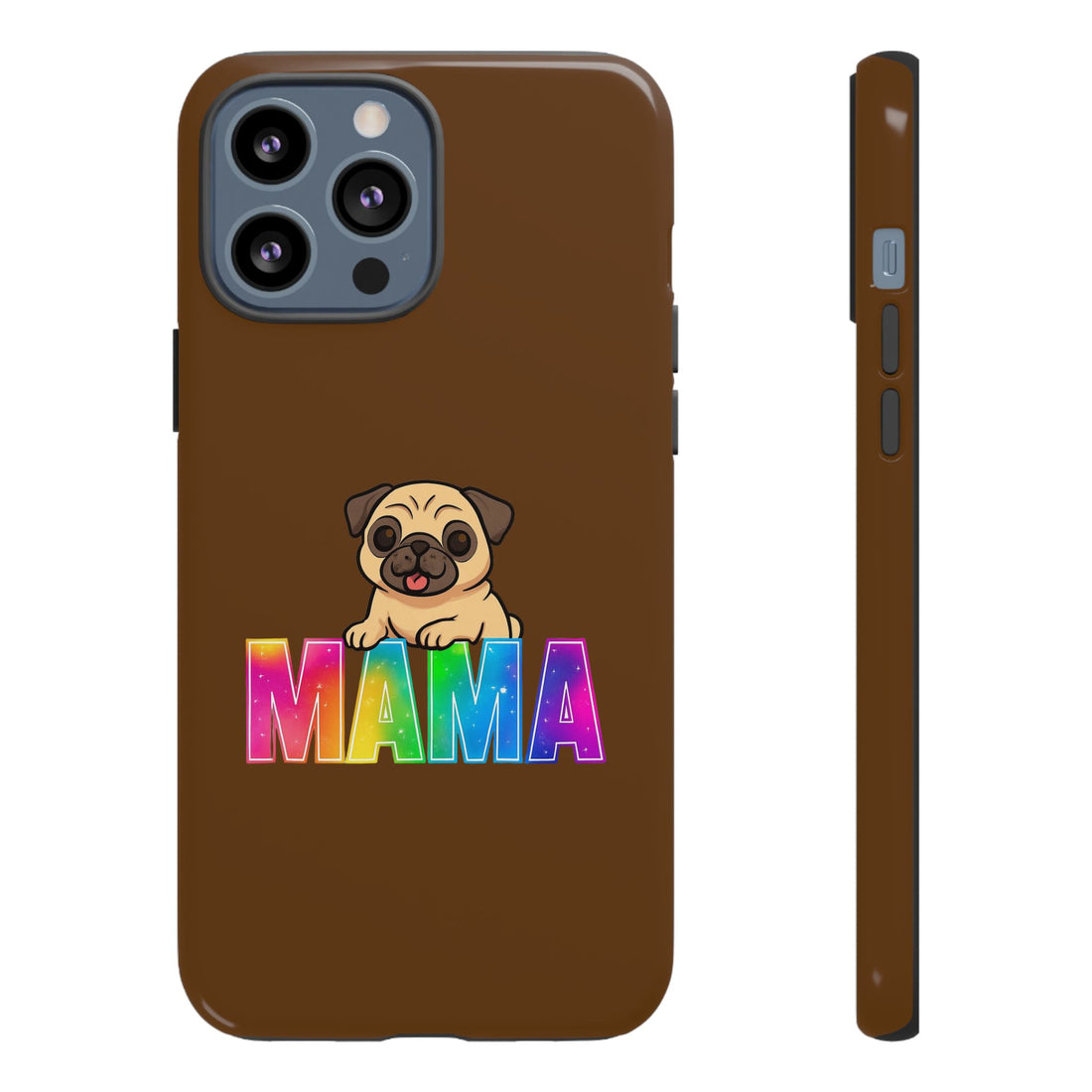 Colorful Pug Mama Phone Case