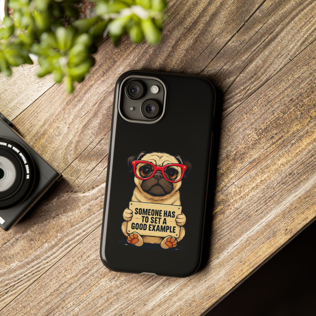 Pug Phone Case, Cute Pet Gift