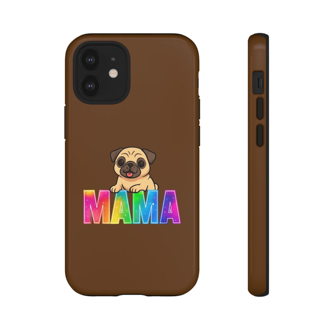 Colorful Pug Mama Phone Case