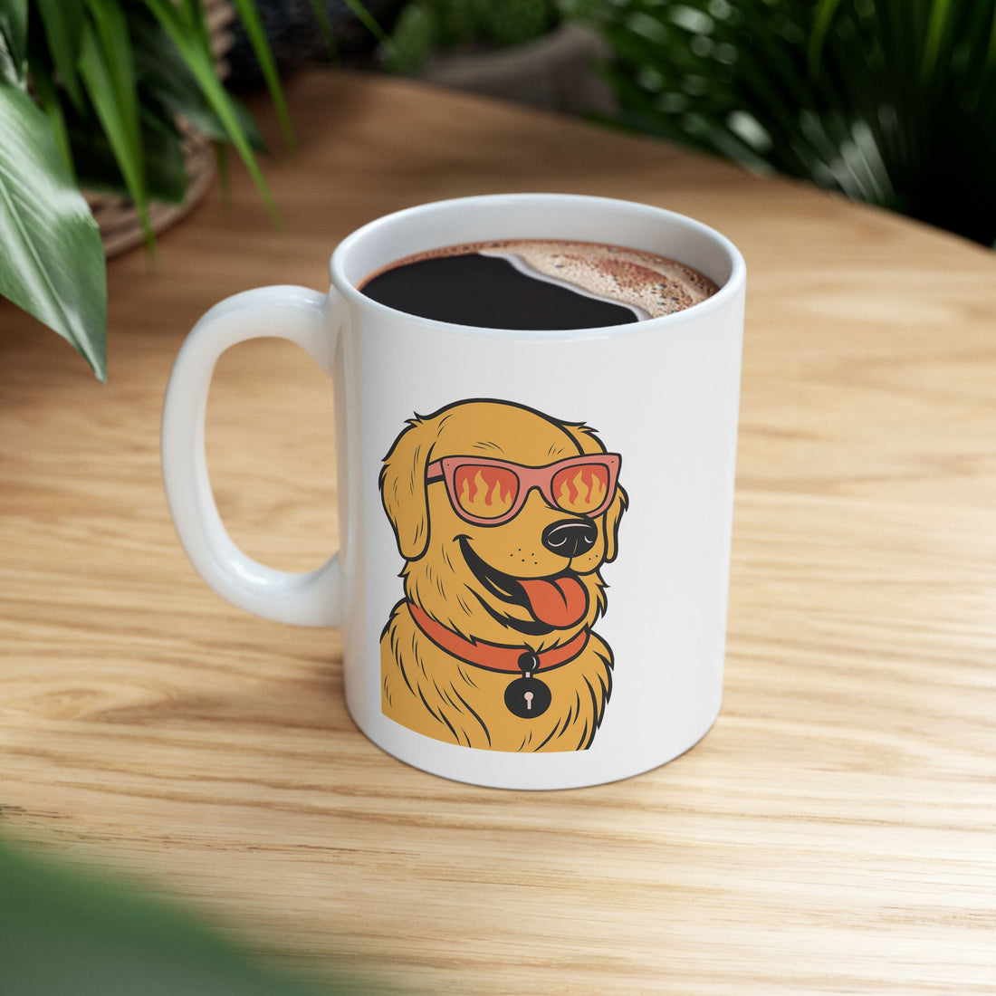 Golden Retriever Lover's Ceramic Mug